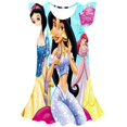 thumbnail image 1 of El más nuevo vestido de princesa Jasmine de Disney, vestidos de manga de pétalo de dibujos animados para niñas, ropa de princesa, ropa de fiesta para niños de 1 a 10 años, 6 meses Gao Jinjia LED, 1 of 2