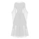 thumbnail image 3 of Womens Halloween Costumes 2024 Cosplay Gothic Dresses Women Casual Plus Size Cold Shoulder Dress Solid Color Lace Butterfly Sleeve Gothic Dress, 3 of 5