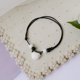 thumbnail image 2 of Pulsera de perla de cerámica para estudiante, decoración de mano para novia, pulsera para niños de la escuela, joyería femenina 133A, arcilla blanca, uno, 2 of 2