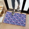 thumbnail image 2 of Purple Cartoon Pegasus Moon Pattern Door Rugs,Washable Non Slip Door Mats Indoor,Decorative Door Mats,Entry Mat Indoor for Entrance,Bedroom,Kitchen,Bathroom,16"x24", 2 of 6