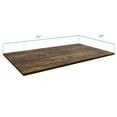 thumbnail image 6 of Mount-It! Hand Crank Sit-Stand Desk with Tabletop, Oak, Ergonomic, 6 of 10