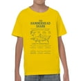 thumbnail image 2 of Hammerhead Shark Types and Traits Youth's T-shirt, 2 of 3