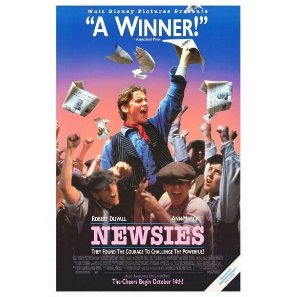 Newsies POSTER (27x40) (1992) (Style B)