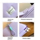 thumbnail image 3 of Funda para computadora portátil Billuyoard suave y duradera para computadoras portátiles de 14-15 pulgadas color violeta, 3 of 6