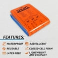 thumbnail image 2 of Ready First Aid - Foam Splint (4.25"x36"), Aluminum core, Lightweight, Radiolucent, Waterproof, Reusable Fracture Splint for Supporting Fractured, Injured Limbs in Hiking, Camping, Adventure (1-Pack), 2 of 6
