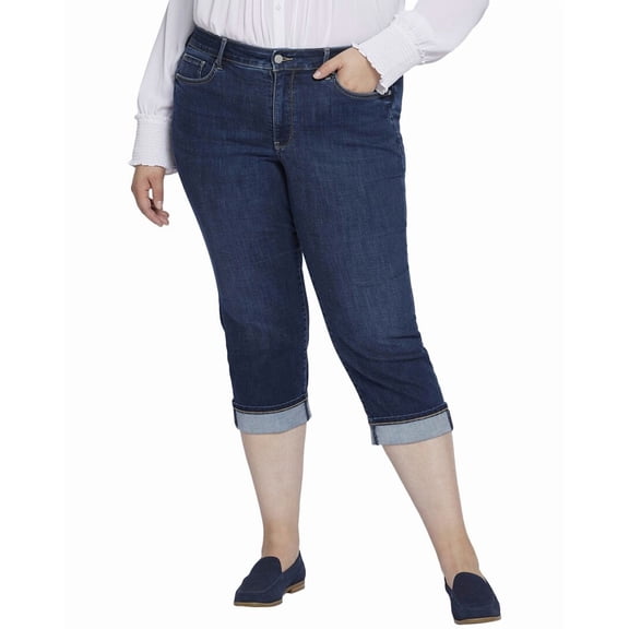 NYDJ womens Plus Marilyn Cambridge Crop Jean, 20WP