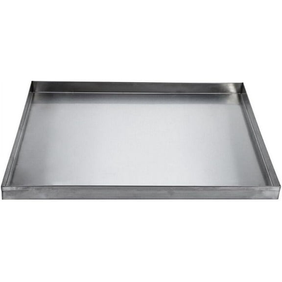 23.6"x17.6" Replacement Tray Stainless Steel for Dog Crate, Chew-Proof Dog Kennel Tray Replacement