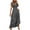 Black, variant on THDHVS Maxi Dresses for Women 2025,Women's Casual Dresses,Women's Casual V-Neck Waist Maxi Dress Ruffles Elegant Dress Brown S