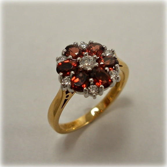 2Ct Oval Cut Simulated Red Ruby Women's Wedding Ring 14K Yellow Gold Plated