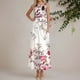 thumbnail image 1 of Vestido Largo Informal de Verano Con Escote En V Para Mujer, Holgado, Cómodo y Elegante., 1 of 3