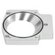 thumbnail image 4 of Adaptador del cuerpo del acelerador del colector de admisión de 4 pulgadas, espaciador de aleación de aluminio apto para GM LS1 LS2 LS6 LSX LS4Silver, 4 of 5
