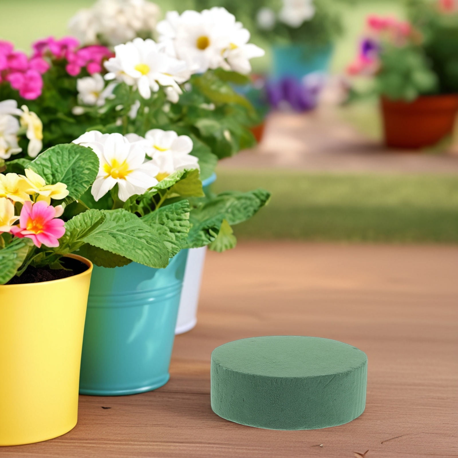 PENIKOKO Floral Foam Blocks Green Florist Supplies 12Pcs 4.5Inch