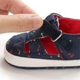 thumbnail image 3 of Isbasic Infant Baby Boys Girls Summer Beach Sandals Breathable Athletic Anti-slip Soft Sole Newborn First Walker Crib Shoes, 3 of 5