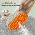 thumbnail image 4 of Anti Flying Hair Cat Steam Brush 3 In1 Dog Comb Durable Pet Hair Removal Comb, 4 of 5