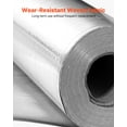 thumbnail image 6 of VEVOR Double Reflective Insulation Roll, Non-Perforated Woven Fabric Radiant Barrier, 0.15mm 48 in x 125 ft, Double-Sided Aluminum Foil Heat Reflective Shield, 6 of 9