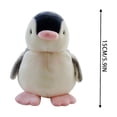 thumbnail image 2 of Squeaky Penguin Stuffed Toy, Soft Animated Singing Penguin Doll, Cute Gift, Cute Plush Penguin Toy, 5.9in/15Cm, White, 2 of 20