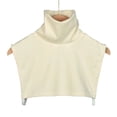 thumbnail image 1 of Visland Faux Col à Enfiler Faux Col Montant Design Velours Double Face Protège-Cou Anti-Froid Décoration Automne Hiver, 1 of 8