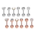 thumbnail image 4 of 6/12 Uds Barbell Jewelry para s Joyería de moda Conjuntos mixtos 12 Sunnimix Joyas para piercing corporal, 4 of 6