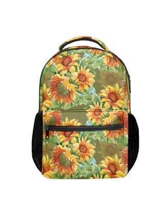 FABOTD Schoolbag Children Bookbag, Sunflower Schoolbag, Backpacks