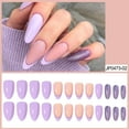 Nail Tips Short Coffin Shape Half Cover Cre8tion Nail Tips C Curve Nail
