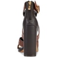 thumbnail image 3 of DKNY Womens Emelen Leather Ankle Strappy Sandals, 3 of 3