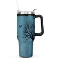 thumbnail image 2 of Halloween Pumpkin Stainless Steel Tumbler Happy Halloween Coffee Travel Mug with Straw,Thermal with Lids for Hot and Cold Drinks for School Camping 40 oz Spooky Cup, 2 of 7