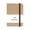 Brown 4S4, variant on Ke1Clo Notebook under $5! A7 Horizontal Thickened Paper Hard Cover for Office Learning Journal Writing Portable