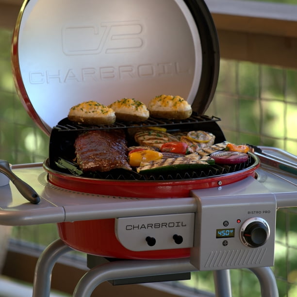 Charbroil Bistro Proâ„¢ Electric Grill & Griddle + Charcoal Mode