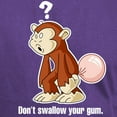 thumbnail image 3 of CafePress - Don't Swallow Your Gum (Black Dark T Shirt - Men's Classic Graphic Cotton T-Shirt, 3 of 4