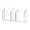 #013#-Style A, variant on Compartments Clear Acrylic Whiteboard Marker Holder, Adhesive No Drill Wall Mount Dry Erase Marker Eraser Storage Caddy, Wall Hanging Pen Organizer for Classroom Teacher Office Supplies,A