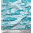 thumbnail image 1 of Soimoi Rayon Fabric Two Tone Camouflage Fabric Prints By Yard 42 Inch Wide, 1 of 1