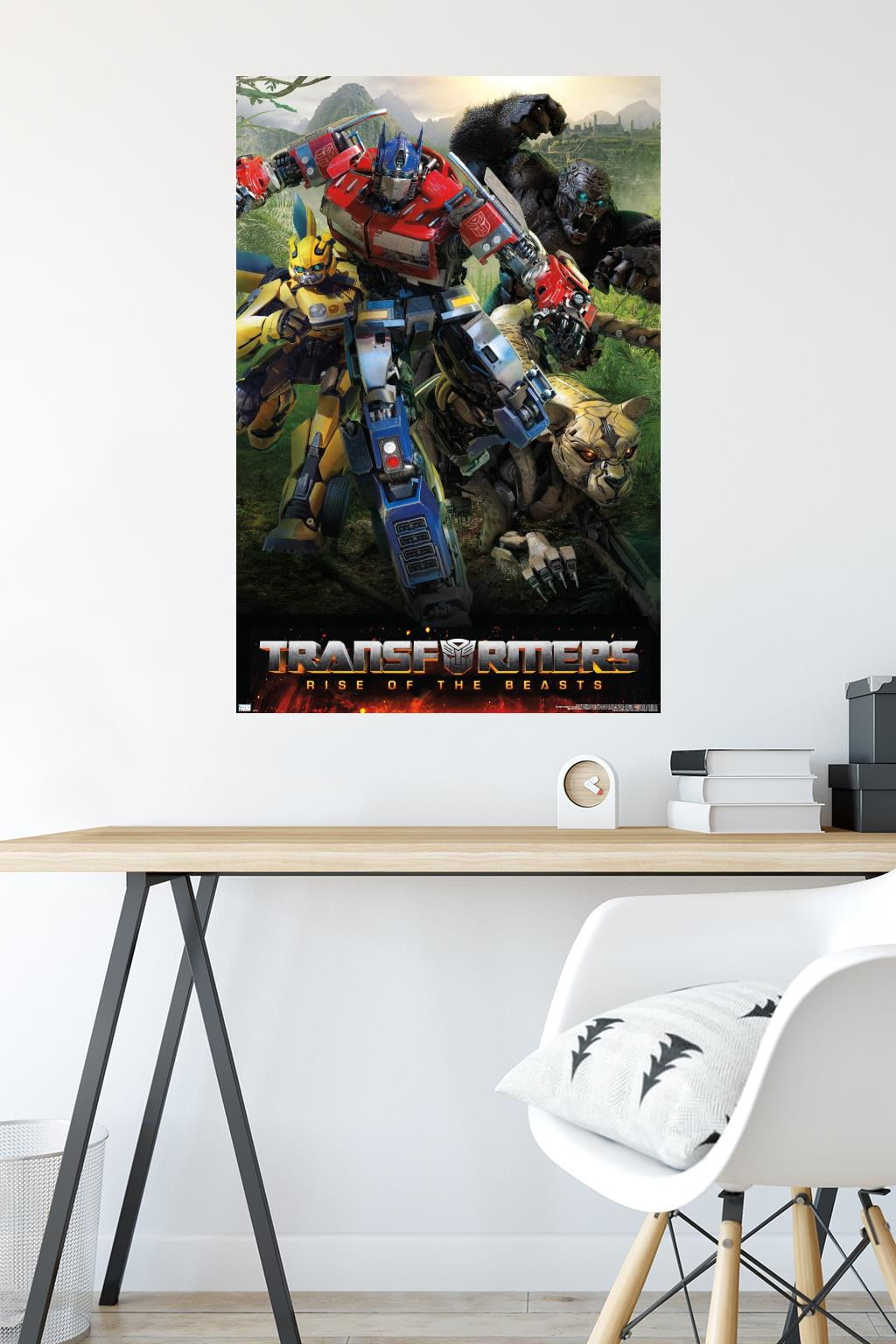 Transformers: Rise Of The Beasts Big 4 Wall Poster - 22.375" X 34" High-Resolution Movie Poster With Adhesive Mounts - View #7