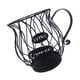 thumbnail image 1 of Matsuzay Contenedores de cesta de almacenamiento de café, estante Universal para aperitivos de escritorio, soporte de comida de fruta en forma Juegos de servir café y té Dorado, 1 of 6
