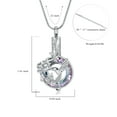 thumbnail image 2 of Hummingbird Urn Necklace for Ashes Keepsake Pendant for Women Men Cremation Ashes Jewelry for Loved One, 2 of 5
