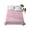 Pink Plum Beige, variant on King Size Flat Sheet Only, Pink Soft Brushed Microfiber Bed Sheets, Grid Checkered Plaid Gingham Lattice Trellis Hotel Quality Breathable Bedding Top Sheet, Easy Care, 105"x98"