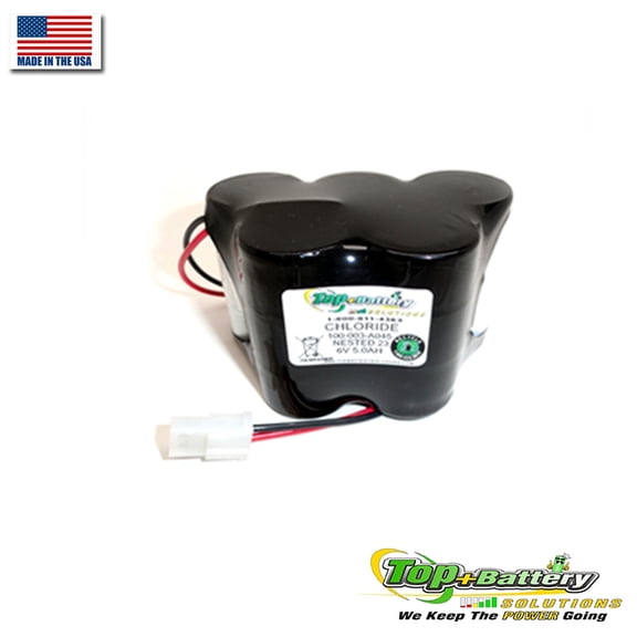 Emergency Exit Lighting Battery For Lithonia ELB0604N 406796-000 Brick Pack Qty.1