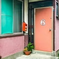 thumbnail image 3 of Mirror-Like House Number For Customizable Address, Weather-Resistant And Durable ABS Plastic With Electroplating Finish For Home, Garden, And Office (3 Inch, Silver), 3 of 6