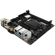 MSI Z97I AC Desktop Motherboard, Intel Chipset, Socket H3 LGA-1150, Mini ITX