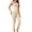 Beige, variant on Women Slimming Bodysuits Shapewear Jumpsuit Tummy Control Body Shaper Spaghetti Strap Bodycon Jumpsuit