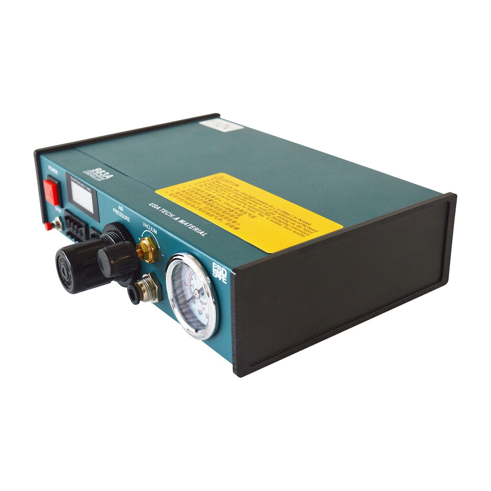 PreAsion Semi-Automatic Glue Dispenser 983A Intelligent Control Dispensing Time for Electronic Component 110V