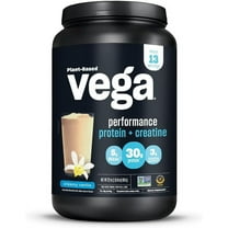 Vega Protein Powder   Creatine Monohydrate, Vanilla, 13 Servings, 22oz