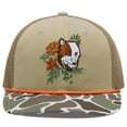 thumbnail image 2 of BASSDASH Camo Rope Trucker Hat Adjustable Embroidered Baseball Cap Mesh Back for Duck Deer Hunting Fly Fishing Camping, 2 of 5