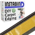 thumbnail image 1 of Instabind Carpet Binding - Regular Style & Rug Edge Binding, Ideal for Area Rugs, Durable Hold, DIY Carpet Finishing Edge - Graphite, 54 ft Rolls, 1 of 4