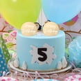 thumbnail image 2 of 20pcs Delicate Cupcake Toppers Acrylic Cupcake Discs Decorative Engraved Toppers, 2 of 9