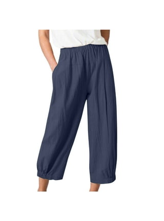 Women's Cotton Capri Pants