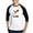 Black/White, variant on CafePress - The Batini - Cotton Baseball Jersey, 3/4 Raglan Sleeve Shirt