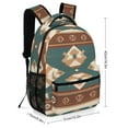 thumbnail image 2 of Bohemia Backpack Men Women Teenage Daypack College Canvas Bags Lightweight, 2 of 7
