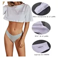 thumbnail image 2 of Tangas Finetoo De Algodón Para Mujer, Paquete De 10 Piezas, 2 of 7