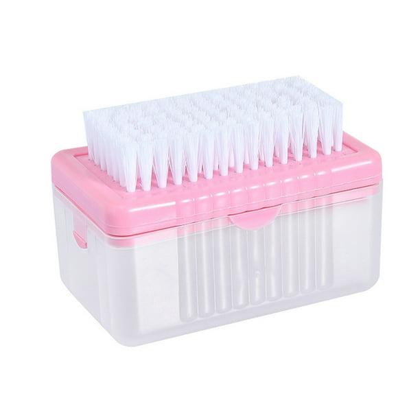 Matsuzay Caja de espuma para baño, antideslizante, caja de drenaje para limpieza de ropa, contenedor de plástico multifuncional para encimera Suministros de limpieza para el hogar Rosado Matsuzay HA063621-03
