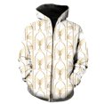 thumbnail image 1 of Abstract Geometric Patterns Men's Zipper Hoodies 3D Printed Oversized Tops Casual Long Sleeve Harajuku Spring With Hood Jackets, 1 of 5